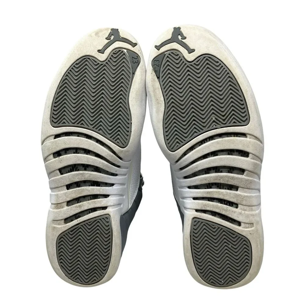 Nike Air Jordan 12 Sneakers Mens 9.5 Gray Retro Stealth Basketball CT8013-015